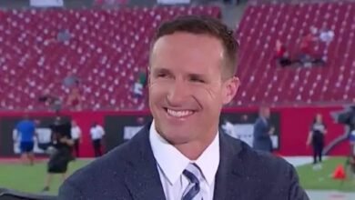 Drew Brees Makes His NBC Debut, Internet Amazed by His New Hair