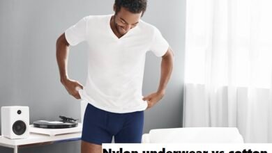 nylon underwear vs cotton